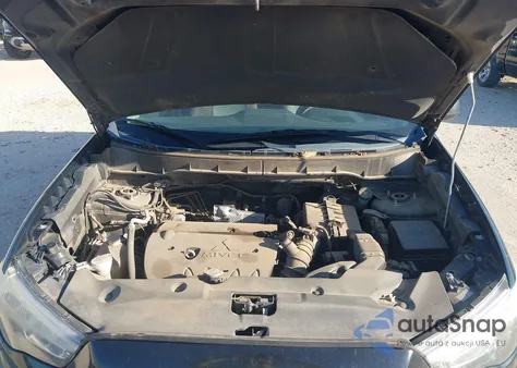 2014 Mitsubishi Outlander Sport Es z USA, uszkodzony, nr VIN 4A4AP3AUXEE021069